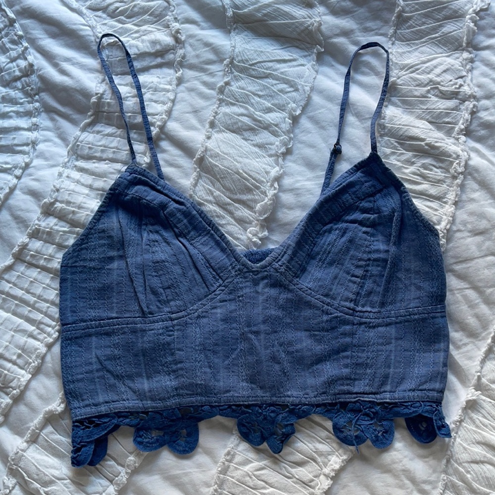 FREE PEOPLE CROPPED TANK